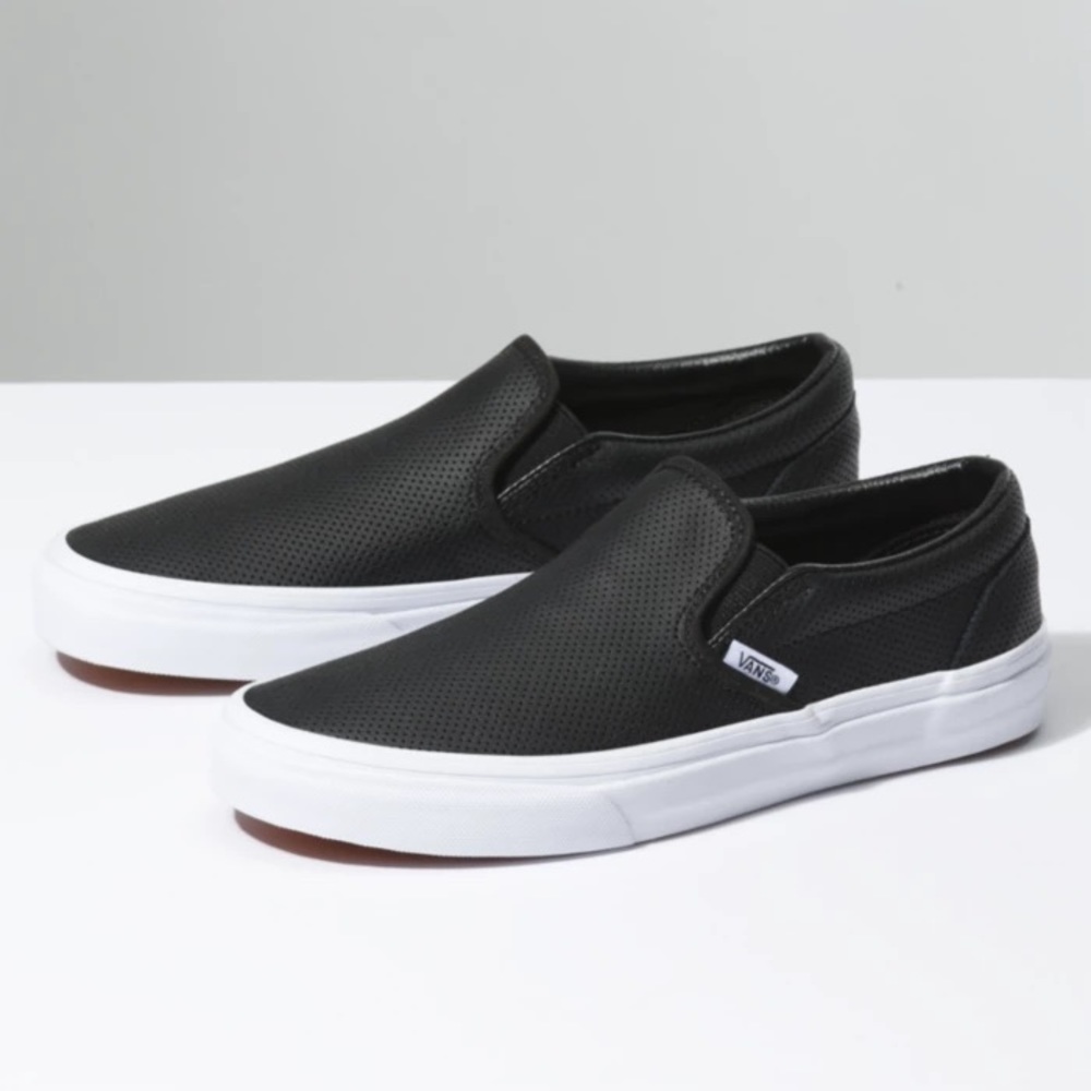 Vans PERF LEATHER SLIP-ON NWT
